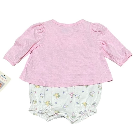 BABY Sonoma Pink & Purple Lion Set (Sz 0-3 months) - Picture 3 of 7